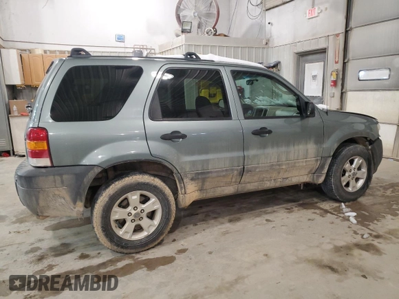 2006 Ford Escape XLT with VIN 1FMYU93196KB09548, listed as a Copart auction lot 45286095 with 162,907 mi miles and Salvage Title. Bid and sale history available at carsss.com. Image 3.