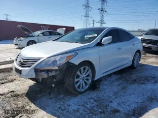 2015 Hyundai Azera Limited with VIN KMHFH4JG2FA431962, listed as a Copart auction lot 46004945 with 174,041 mi miles and Salvage Title. Bid and sale history available at carsss.com. Image 1.