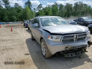 2018 Dodge Durango Citadel with VIN 1C4RDHEG4JC316629, listed as a Copart auction lot 54863685 with 121,340 mi miles and Salvage title. Bid and sale history available at DreamBid. Image 14.