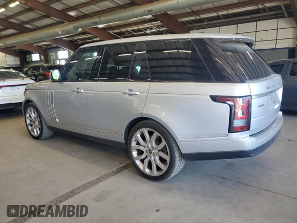 2014 Land Rover Range Rover Supercharged with VIN SALGS2EF7EA131891, listed as a Copart auction lot 56181545 with 133,978 mi miles and Salvage title. Bid and sale history available at DreamBid. Image 2.