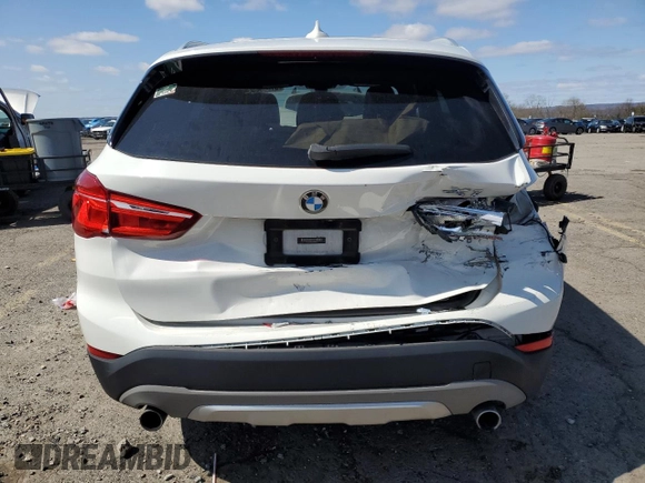 2018 BMW X1 xDrive28i with VIN WBXHT3C30J5F92074, listed as a Copart auction lot 51069535 with 116,381 mi miles and Salvage Title. Bid and sale history available at carsss.com. Image 6.