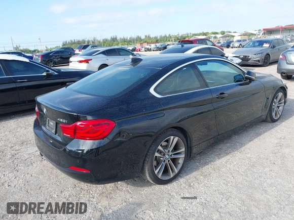 2019 BMW 4 Series 430i with VIN WBA4W3C59KAF92150, listed as a IAAI auction lot 42045034 with 35,888 mi miles and . Bid and sale history available at DreamBid. Image 4.