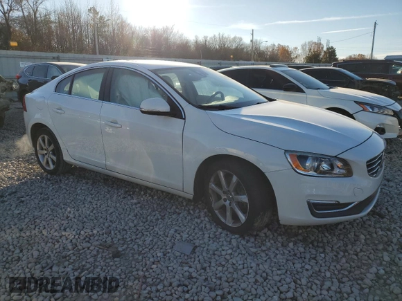 2016 Volvo S60 T5 Premier with VIN YV1612TK6G2395942, listed as a Copart auction lot 80284553 with 60,619 mi miles. Bid and sale history available at carsss.com. Image 4.