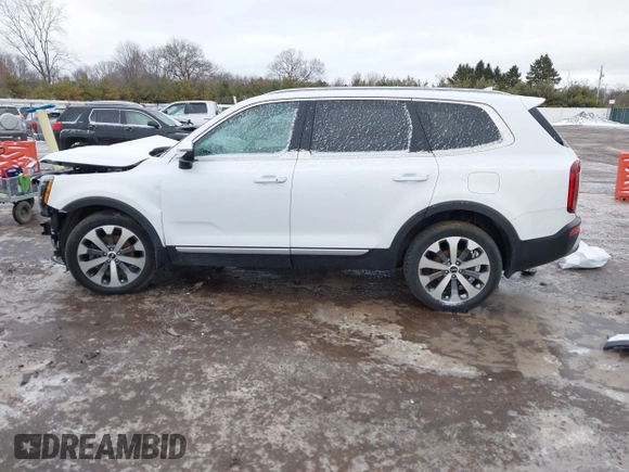 2020 Kia Telluride S with VIN 5XYP64HC4LG036632, listed as a IAAI auction lot 41734210 with 97,502 mi miles and . Bid and sale history available at carsss.com. Image 14.