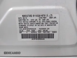 2015 Infiniti Q50 Premium с VIN JN1BV7APXFM352439, выставлен на аукционе IAAI как лот 41585855 с пробегом 78 245 миль миль и . История ставок и продаж доступна на DreamBid. Изображение 9.