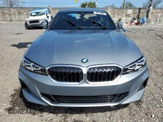 2025 BMW 3 Series 330i with VIN 3MW69CW05S8F32987, listed as a Copart auction lot 51054715 with 1,613 mi miles and Clean Title. Bid and sale history available at carsss.com. Image 5.