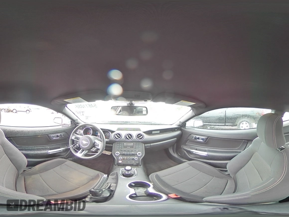 2017 Ford Mustang V6 with VIN 1FA6P8AM9H5358224, listed as a Copart auction lot 54611055 with 59,012 mi miles and Salvage title. Bid and sale history available at DreamBid. Image 14.
