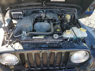 2005 Jeep Wrangler SE with VIN 1J4FA29195P366658, listed as a Copart auction lot 46220295 with 67,359 mi miles and Salvage Title. Bid and sale history available at carsss.com. Image 11.