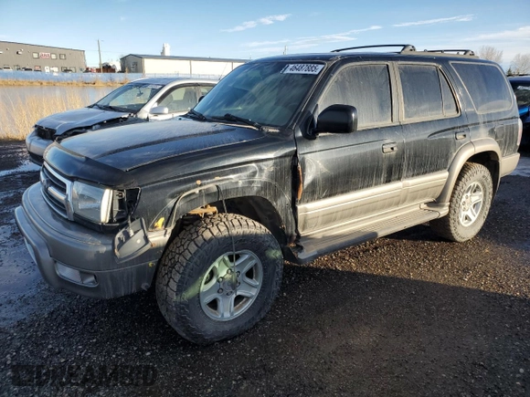 1999 Toyota 4Runner Limited z VIN JT3HN87R3X0219430, wystawiony jako Copart lot #46487885 z przebiegiem 453 337 mil mil oraz Szkoda całkowita • Salvage title. Historia ofert i sprzedaży dostępna na DreamBid. Obrazek 1.