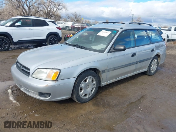 2002 Subaru Legacy L with VIN 4S3BH635827304554, listed as a IAAI auction lot 41692147 with 193,121 mi miles and . Bid and sale history available at DreamBid. Image 2.