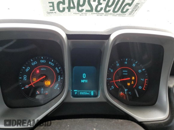 2013 Chevrolet Camaro LT z VIN 2G1FB1E39D9127220, wystawiony jako Copart lot #50932945 z przebiegiem 89 058 mil mil oraz Czysty tytuł • Clean title. Historia ofert i sprzedaży dostępna na DreamBid. Obrazek 9.