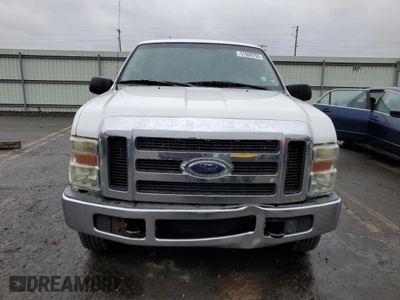 2008 Ford Super Duty F-250 SRW XL with VIN 1FTSX215X8EE43152, listed as a Copart auction lot 51999755 with 153,363 mi miles and Salvage Title. Bid and sale history available at carsss.com. Image 5.