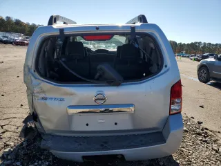 2012 Nissan Pathfinder LE with VIN 5N1AR1NN3CC601552, listed as a Copart auction lot 83875034 with 166,632 mi miles and Salvage Title. Bid and sale history available at carsss.com. Image 6.