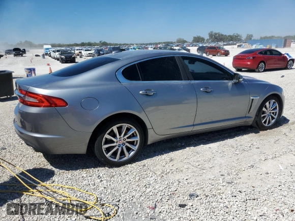 2015 Jaguar XF I4 T Premium with VIN SAJWA0FS8FPU65630, listed as a Copart auction lot 48046665 with Not Provided miles and Salvage Title. Bid and sale history available at carsss.com. Image 3.