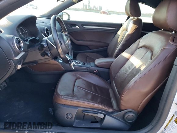 2015 Audi A3 1.8T Premium with VIN WAU6CLFF6F1109836, listed as a Copart auction lot 46238945 with 87,442 mi miles and Clean Title. Bid and sale history available at carsss.com. Image 7.