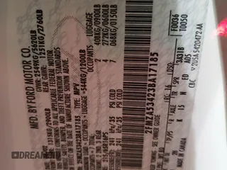 2003 Ford Windstar SEL z VIN 2FMZA53423BA17185, wystawiony jako Copart lot #82034114 z przebiegiem 64 807 mil mil oraz Szkoda całkowita • Salvage title. Historia ofert i sprzedaży dostępna na DreamBid. Obrazek 16.