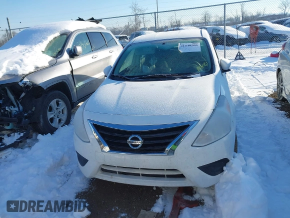2016 Nissan Versa SV with VIN 3N1CN7AP9GL826414, listed as a IAAI auction lot 41240500 with 94,988 mi miles. Bid and sale history available at carsss.com. Image 12.