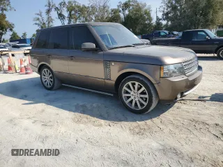 2010 Land Rover Range Rover HSE Lux with VIN SALMF1D45AA315304, listed as a Copart auction lot 43521425 with 70,913 mi miles and Salvage title. Bid and sale history available at DreamBid. Image 4.
