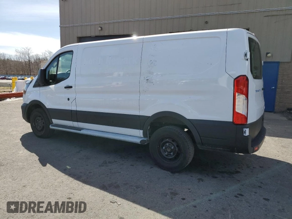 2024 Ford Transit Cargo with VIN 1FTBR1Y81RKA87665, listed as a Copart auction lot 49506245 with 2,371 mi miles and Clean Title. Bid and sale history available at DreamBid. Image 2.