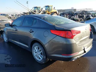 2013 Kia Optima LX with VIN 5XXGM4A71DG156414, listed as a IAAI auction lot 40946815 with 60,278 mi miles. Bid and sale history available at carsss.com. Image 3.