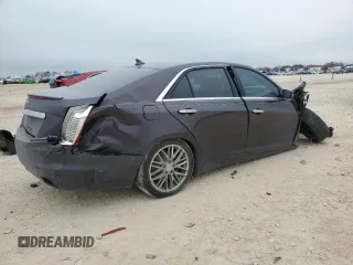 2014 Cadillac CTS Performance RWD with VIN 1G6AS5S33E0150164, listed as a Copart auction lot 45373785 with 180,813 mi miles and Salvage Title. Bid and sale history available at DreamBid. Image 3.