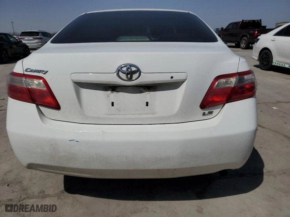 2007 Toyota Camry CE with VIN 4T4BE46K57R003796, listed as a Copart auction lot 49144085 with 254,096 mi miles and Salvage Title. Bid and sale history available at carsss.com. Image 6.