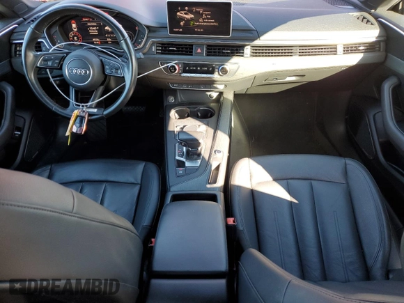 2018 Audi A5 Sportback Premium Plus with VIN WAUBNCF51JA005232, listed as a Copart auction lot 37295694 with 96,134 mi miles. Bid and sale history available at carsss.com. Image 8.