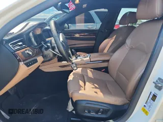2015 BMW 7 Series 750Li with VIN WBAYE8C59FD782291, listed as a Copart auction lot 65119745 with 159,479 mi miles and Salvage title. Bid and sale history available at DreamBid. Image 7.