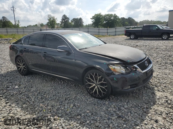 2008 Lexus GS 350 with VIN JTHCE96S980015487, listed as a Copart auction lot 54610395 with 218,209 mi miles and Salvage Title. Bid and sale history available at DreamBid. Image 4.