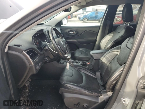 2020 Jeep Cherokee Limited with VIN 1C4PJMDX2LD512592, listed as a Copart auction lot 43871545 with 44,260 mi miles and Salvage title. Bid and sale history available at DreamBid. Image 7.
