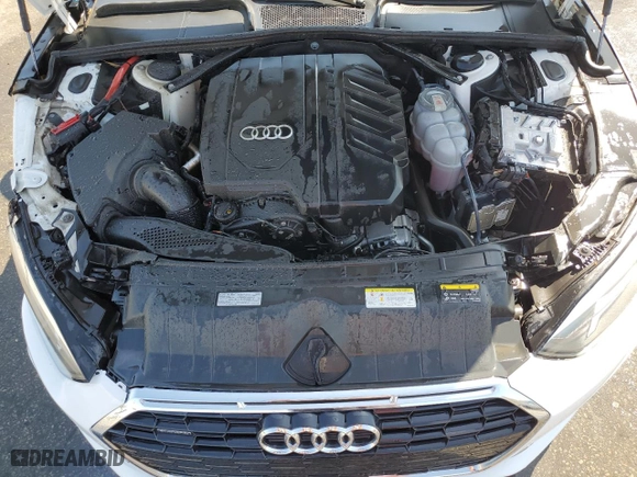 2022 Audi A5 Cabriolet Premium with VIN WAU2AGF56NN005843, listed as a Copart auction lot 52039185 with 38,781 mi miles and Clean Title. Bid and sale history available at carsss.com. Image 11.