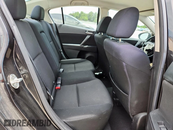 2013 Mazda 3 i Touring with VIN JM1BL1V79D1801389, listed as a Copart auction lot 60032105 with 123,384 mi miles and Salvage title. Bid and sale history available at DreamBid. Image 10.