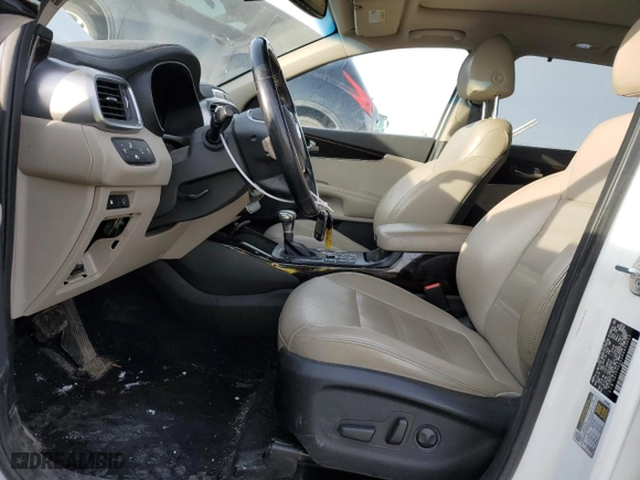 2019 Kia Sorento EX V6 with VIN 5XYPHDA52KG445622, listed as a Copart auction lot 44812945 with 133,296 mi miles and Salvage Title. Bid and sale history available at carsss.com. Image 7.