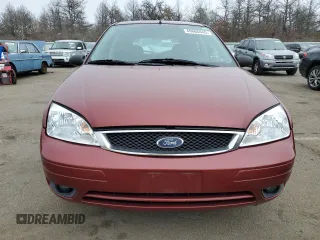 2005 Ford Focus S with VIN 3FAFP37N55R136243, listed as a Copart auction lot 49668445 with 144,211 mi miles and Salvage Title. Bid and sale history available at carsss.com. Image 5.