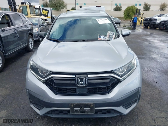 2020 Honda CR-V EX with VIN 2HKRW1H58LH423721, listed as a IAAI auction lot 41781203 with 82,453 mi miles. Bid and sale history available at carsss.com. Image 12.
