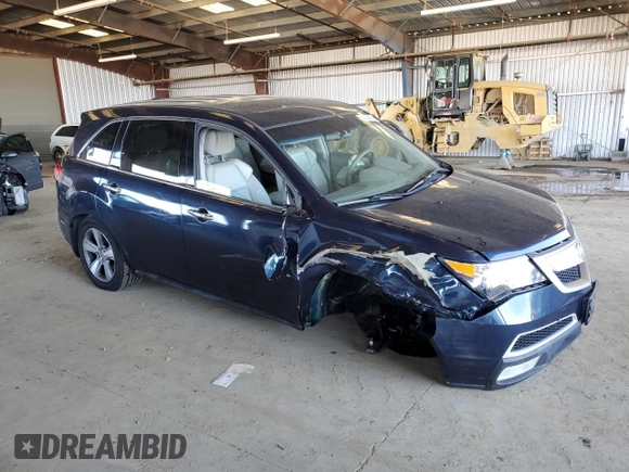 2012 Acura MDX Tech/Entertainment Pkg with VIN 2HNYD2H40CH505461, listed as a Copart auction lot 49404335 with 111,015 mi miles and Salvage Title. Bid and sale history available at carsss.com. Image 4.