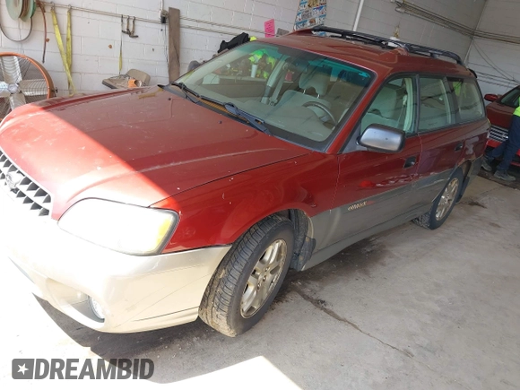 2003 Subaru Legacy Outback with VIN 4S3BH675237634248, listed as a IAAI auction lot 42533423 with 266,258 mi miles and . Bid and sale history available at DreamBid. Image 2.