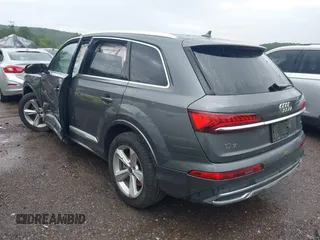2024 Audi Q7 Premium Plus with VIN WA1LCBF72RD005639, listed as a IAAI auction lot 42542035 with Not provided miles and . Bid and sale history available at DreamBid. Image 3.
