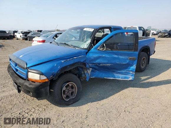 1998 Dodge Dakota SLT with VIN 1B7GG22X3WS743975, listed as a Copart auction lot 74474074 with Not Provided miles and Clean Title. Bid and sale history available at DreamBid. Image 1.