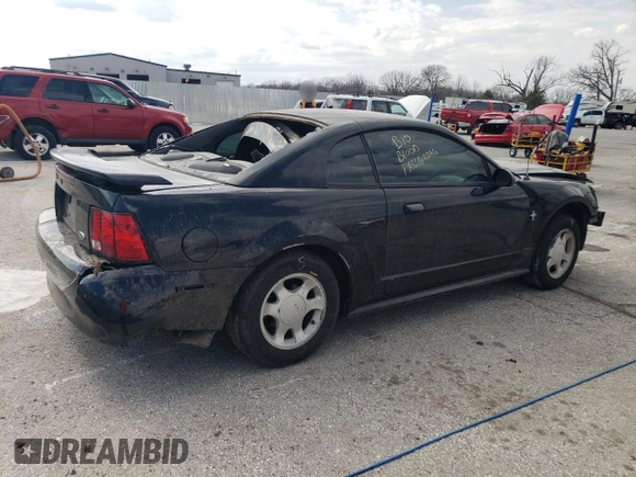 2001 Ford Mustang Standard z VIN 1FAFP40431F148521, wystawiony jako Copart lot #50789955 z przebiegiem 119 356 mil mil oraz Szkoda całkowita • Salvage title. Historia ofert i sprzedaży dostępna na DreamBid. Obrazek 3.