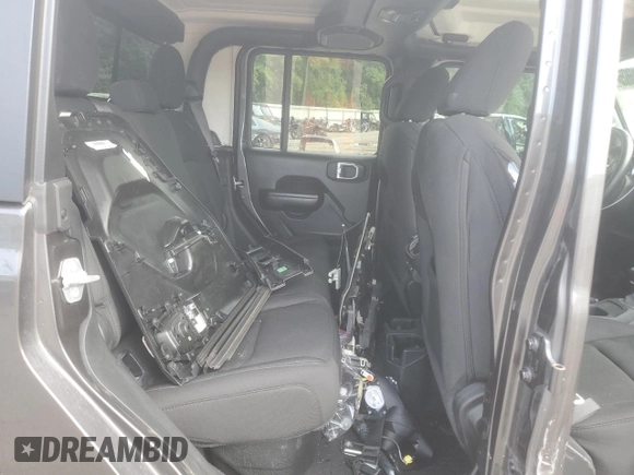 2021 Jeep Gladiator Willys with VIN 1C6HJTAG7ML572661, listed as a Copart auction lot 61172665 with 54,317 mi miles and Salvage title. Bid and sale history available at DreamBid. Image 10.
