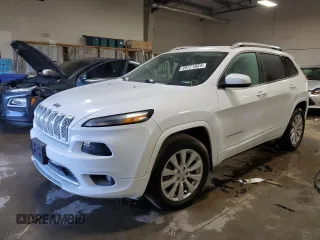 2018 Jeep Cherokee Overland with VIN 1C4PJMJX4JD614218, listed as a Copart auction lot 69771824 with 59,695 mi miles and Salvage Title. Bid and sale history available at carsss.com. Image 1.