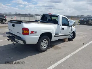 1999 Chevrolet Silverado 1500 LS with VIN 1GCEK14T4XZ168000, listed as a IAAI auction lot 41874504 with 150,011 mi miles. Bid and sale history available at carsss.com. Image 4.