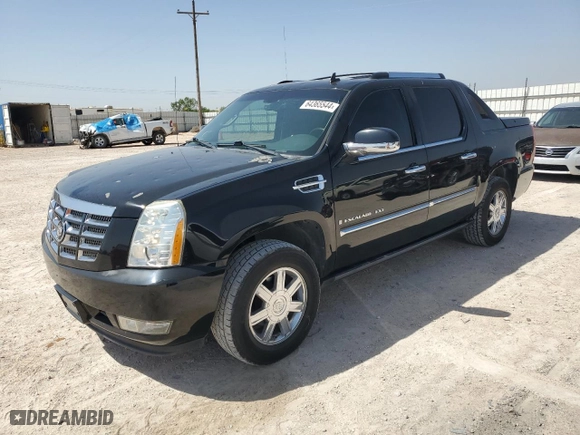 2008 Cadillac Escalade EXT with VIN 3GYFK62868G248443, listed as a Copart auction lot 64365544 with 119,657 mi miles and Clean Title. Bid and sale history available at carsss.com. Image 1.