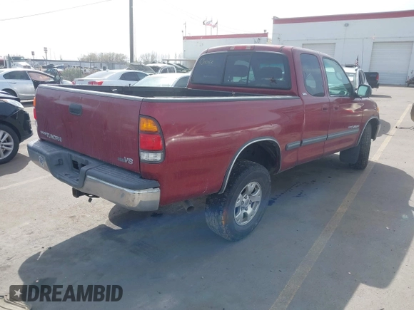 2001 Toyota Tundra SR5 with VIN 5TBRT34171S211237, listed as a IAAI auction lot 41980162 with 390,216 mi miles. Bid and sale history available at carsss.com. Image 4.