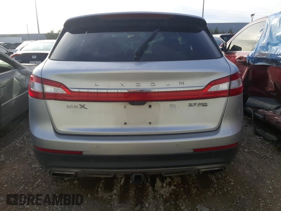 2016 Lincoln MKX Reserve with VIN 2LMTJ8LP8GBL38336, listed as a Copart auction lot 86438854 with 94,327 mi miles and Salvage Title. Bid and sale history available at DreamBid. Image 6.