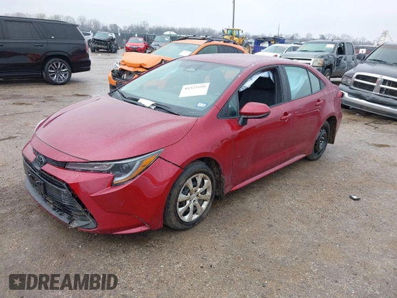2025 Toyota Corolla LE with VIN 5YFB4MDE9SP246466, listed as a IAAI auction lot 41523599 with 3,200 mi miles. Bid and sale history available at carsss.com. Image 17.