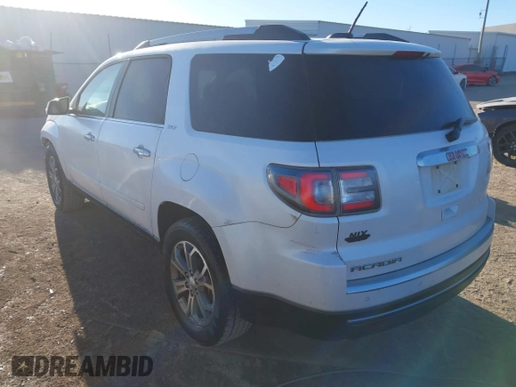 2016 GMC Acadia SLT with VIN 1GKKRSKD8GJ194134, listed as a IAAI auction lot 41680902 with 95,843 mi miles. Bid and sale history available at carsss.com. Image 3.