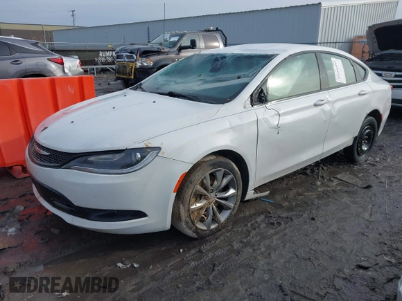 2016 Chrysler 200 S with VIN 1C3CCCBG4GN109871, listed as a IAAI auction lot 41666592 with 1 mi miles. Bid and sale history available at carsss.com. Image 16.