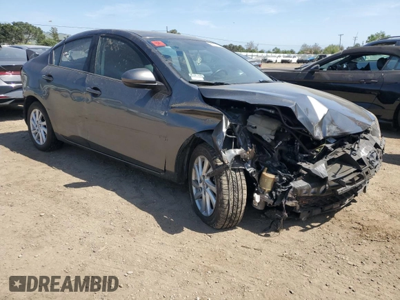 2012 Mazda 3 i Grand Touring with VIN JM1BL1W84C1643422, listed as a Copart auction lot 53557245 with 115,805 mi miles and Salvage Title. Bid and sale history available at DreamBid. Image 4.
